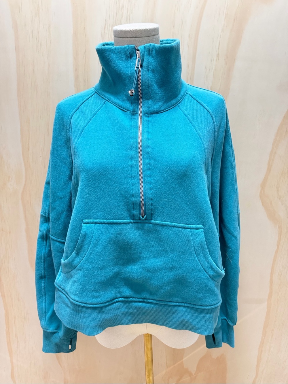 Lululemon Scuba Oversized Funnel Neck Half Zip Jacket Size XS/S